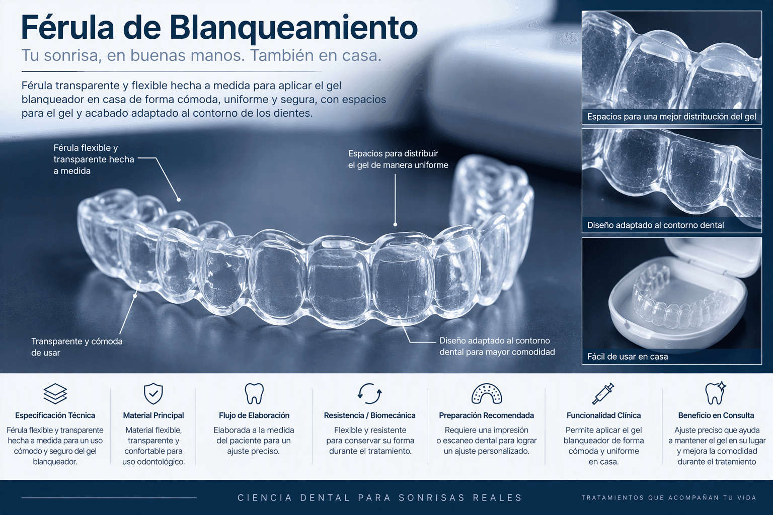 Férula de Blanqueamiento