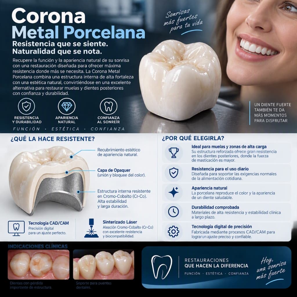 RF-01 - Corona Metal Porcelana