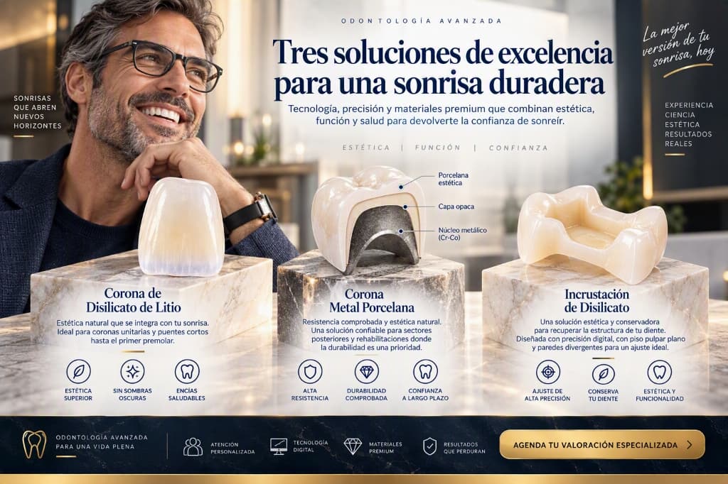Rehabilitación Fija y Estética Cerámica